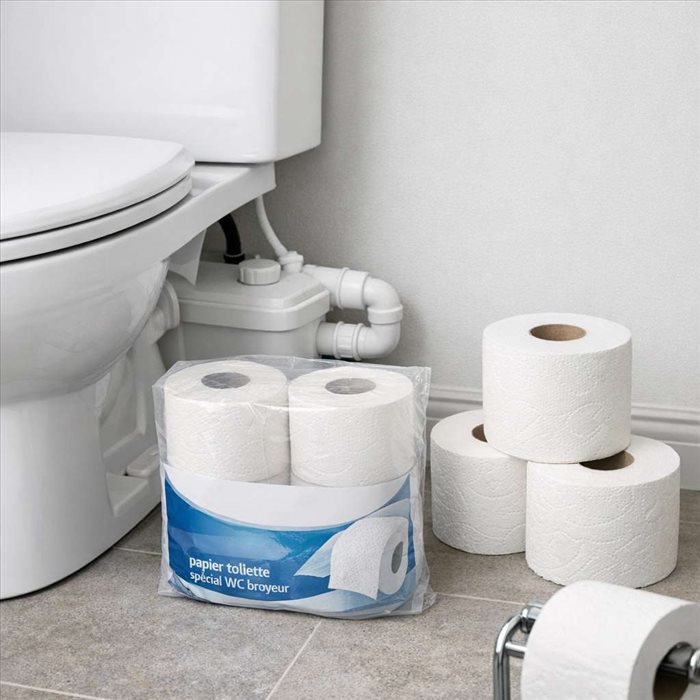 Papier toilette spécial WC broyeur : faut-il vraiment l’acheter ?